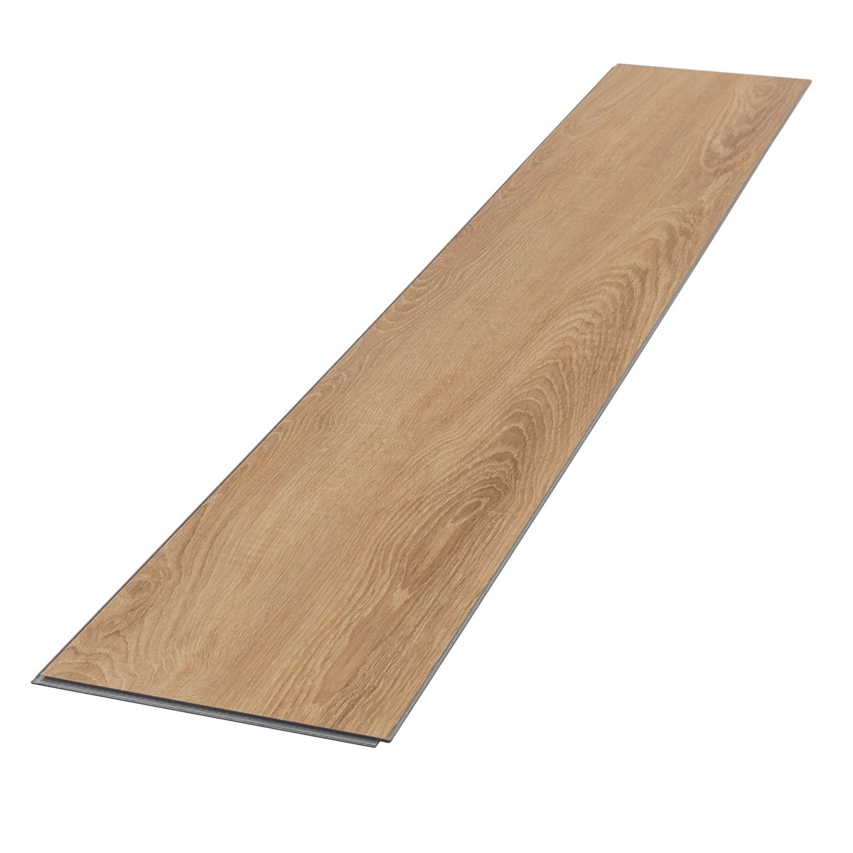 ML-Design Deluxe PVC-vloer, Click Vinyl Planken, Vinylvloer, 122 cm x 18 cm x 4,2 mm, Dikte 4,2 mm, 7,7 m²/35 Planken, Zandbank Eiken, Bruin, Houtlook, Slipvast, Waterdicht, Belastingsklasse 34