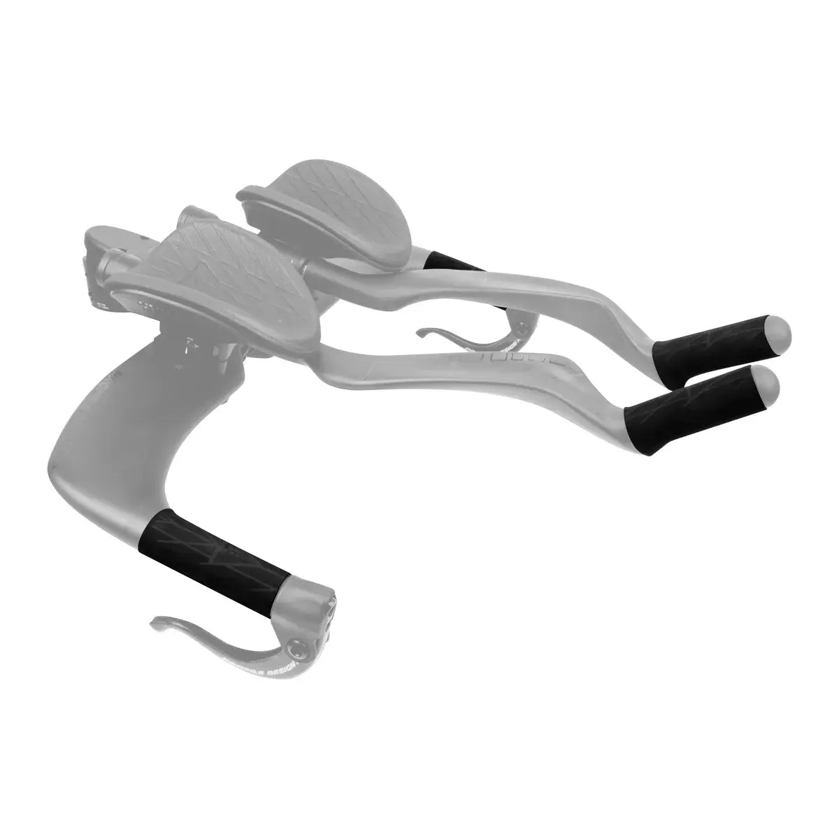 Profile Design Heat Shrink Wrap voor Opzetstuurextenties Zwart