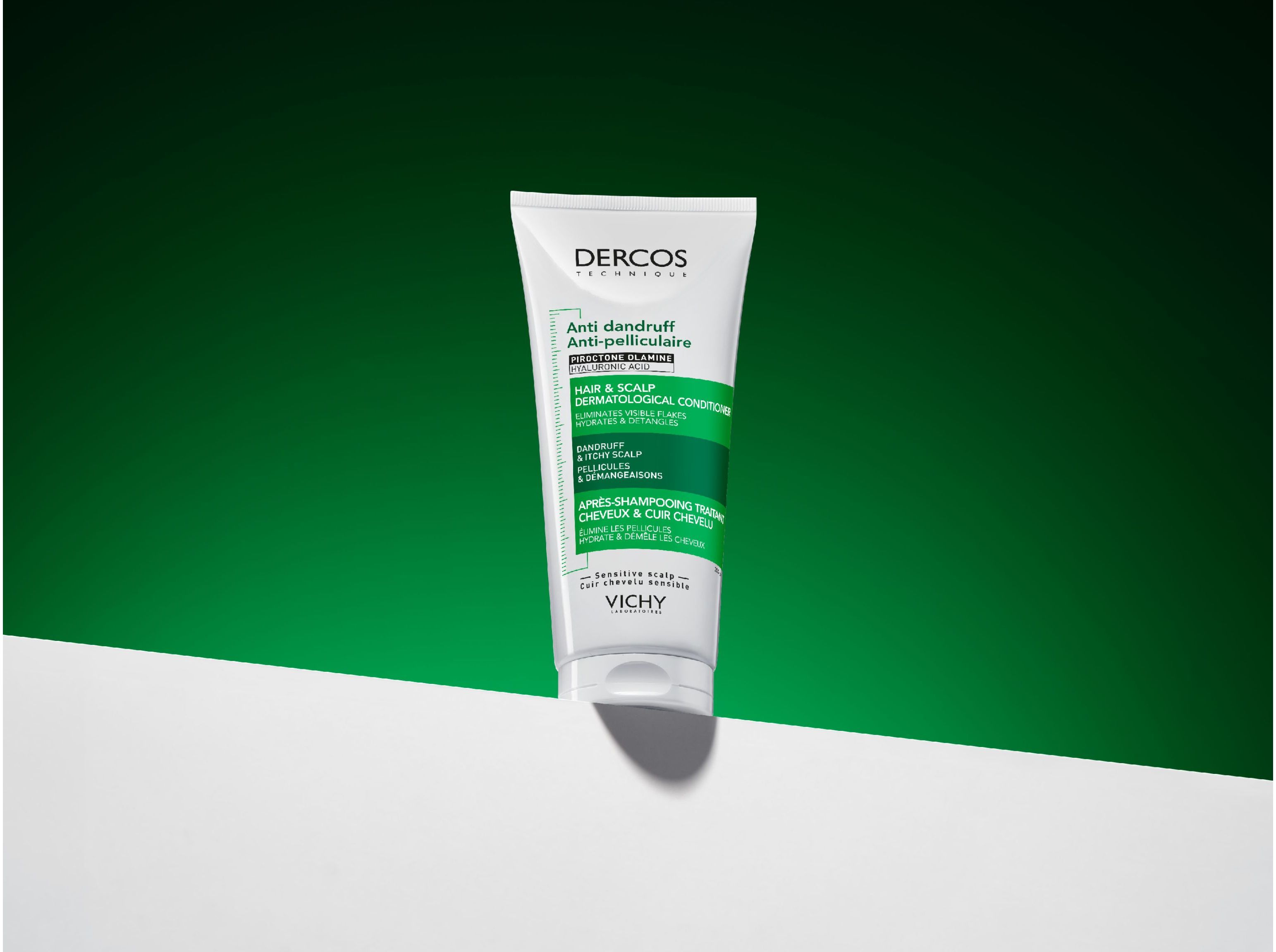 CONDICIONADOR DERCOS COURO CAB SENSÃVEL 200ML