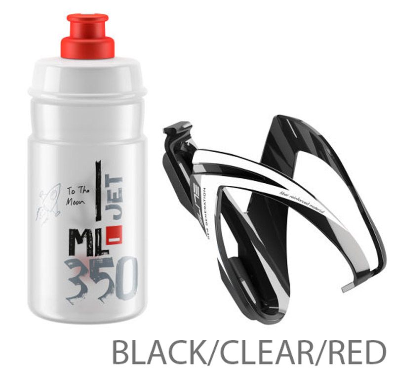 Elite Kid's Kit JET/CEO Trinkflasche 350ml + Halter kaufen | Bike-Discount