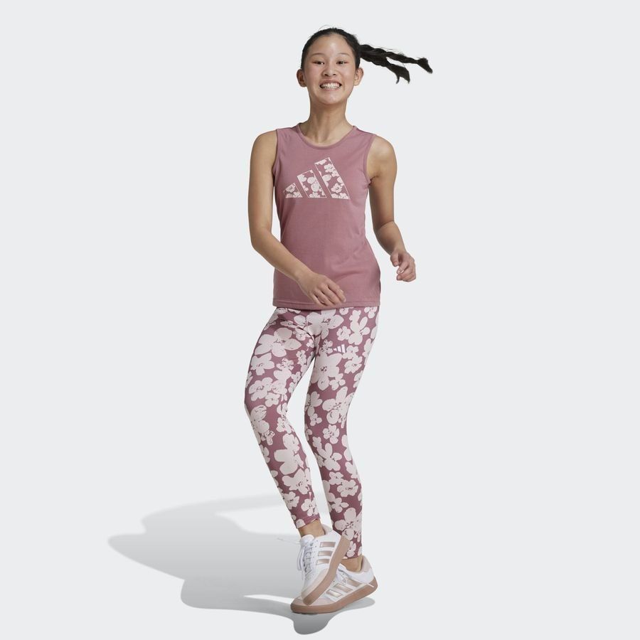 Adidas Train Essentials Seasonal  Legging de training 7/8 taille haute imprimé Enfants