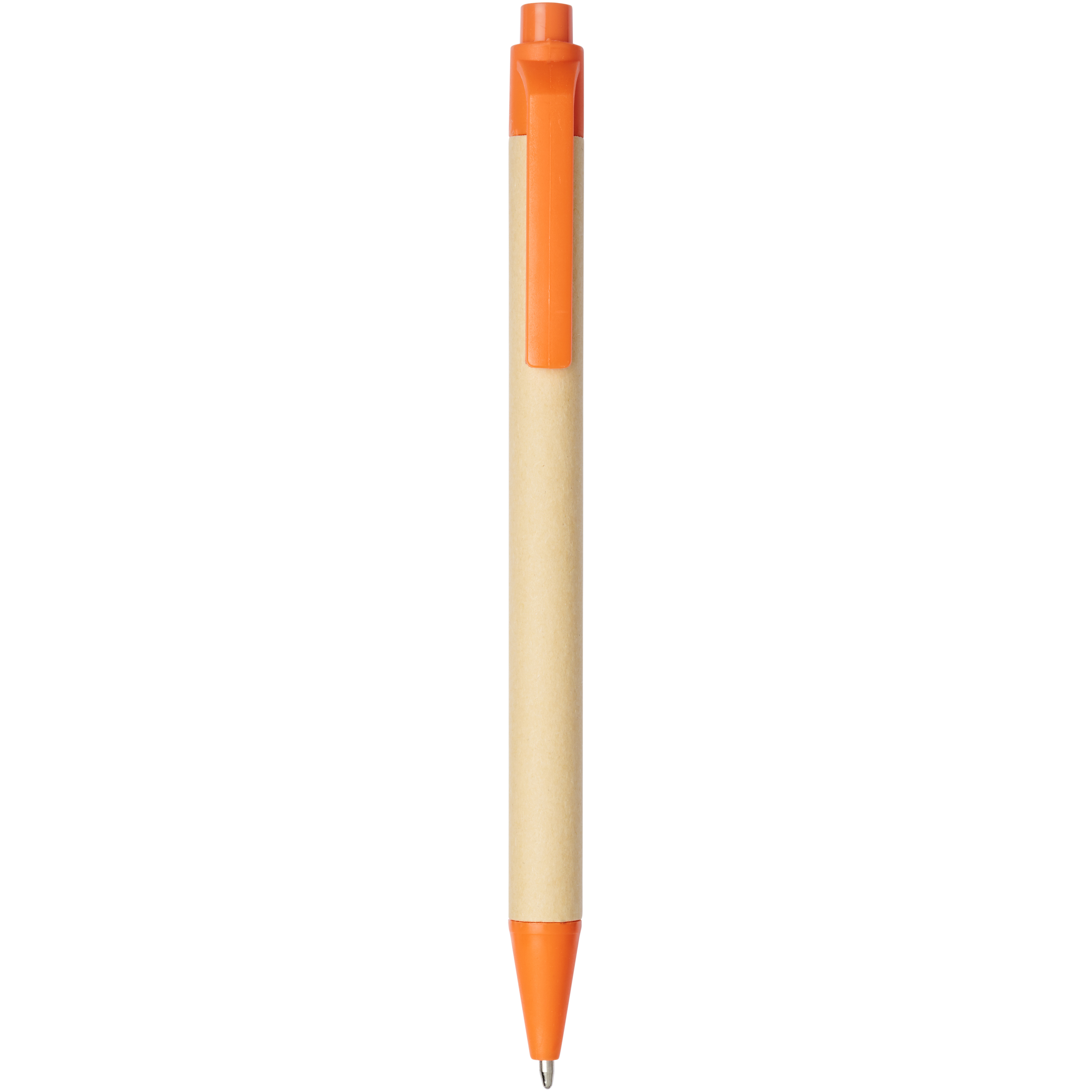 EgotierPro 107384 - Stylo bille en carton recyclé et plastique de maïs Berk