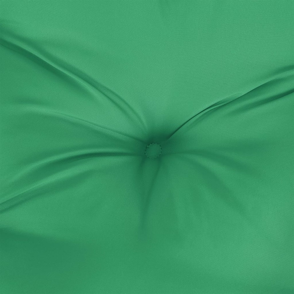 Coussins de banc de jardin 2 pcs vert 150x50x7 cm tissu oxford