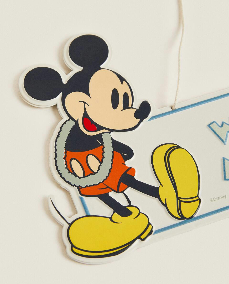Placa de porta do Mickey Mouse da Disney