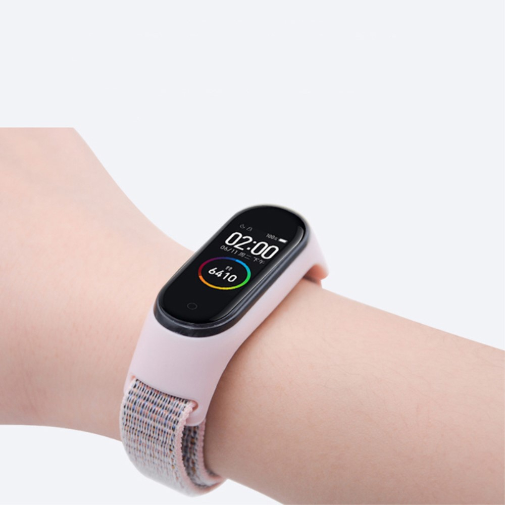 Xiaomi Mi Band 7 / 6 / 5 / 4 / 3 Ersatz Nylon Klettverschluss Armband (Gelenkumfang: 150-210mm) - Türkis