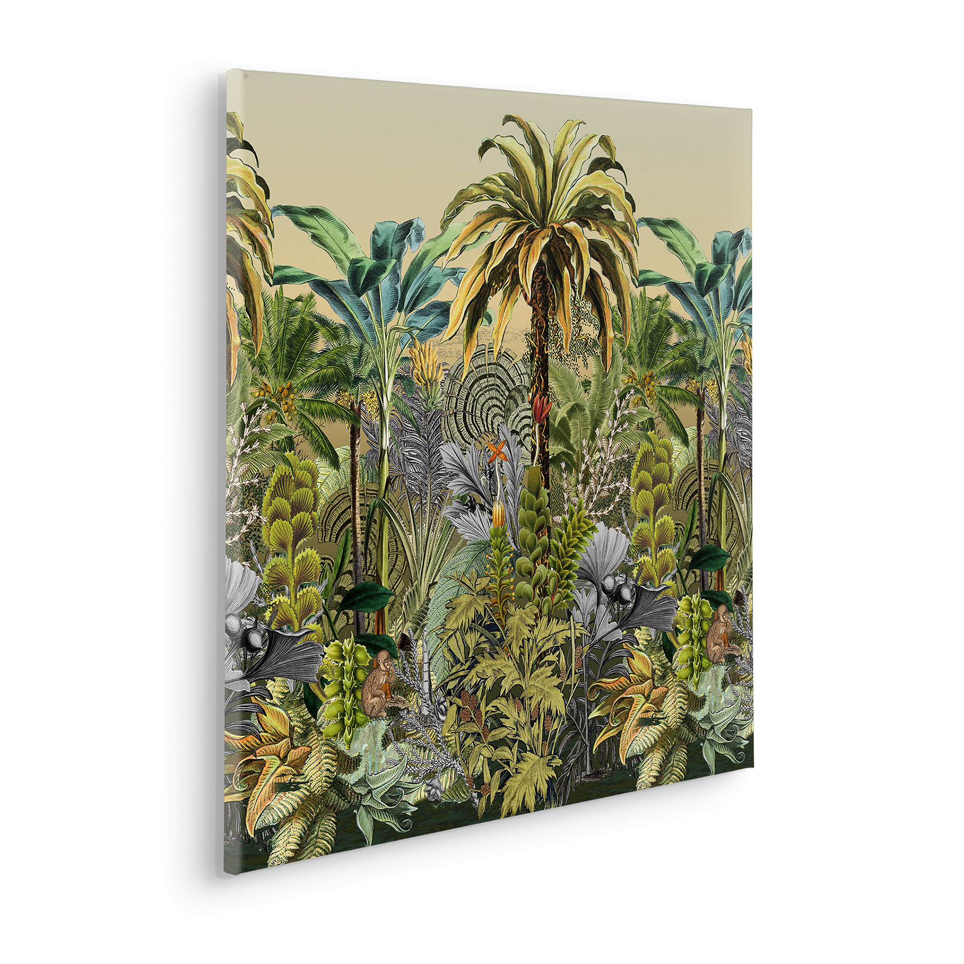 Keilrahmenbild TROPICAL HEAT - 60x60 cm