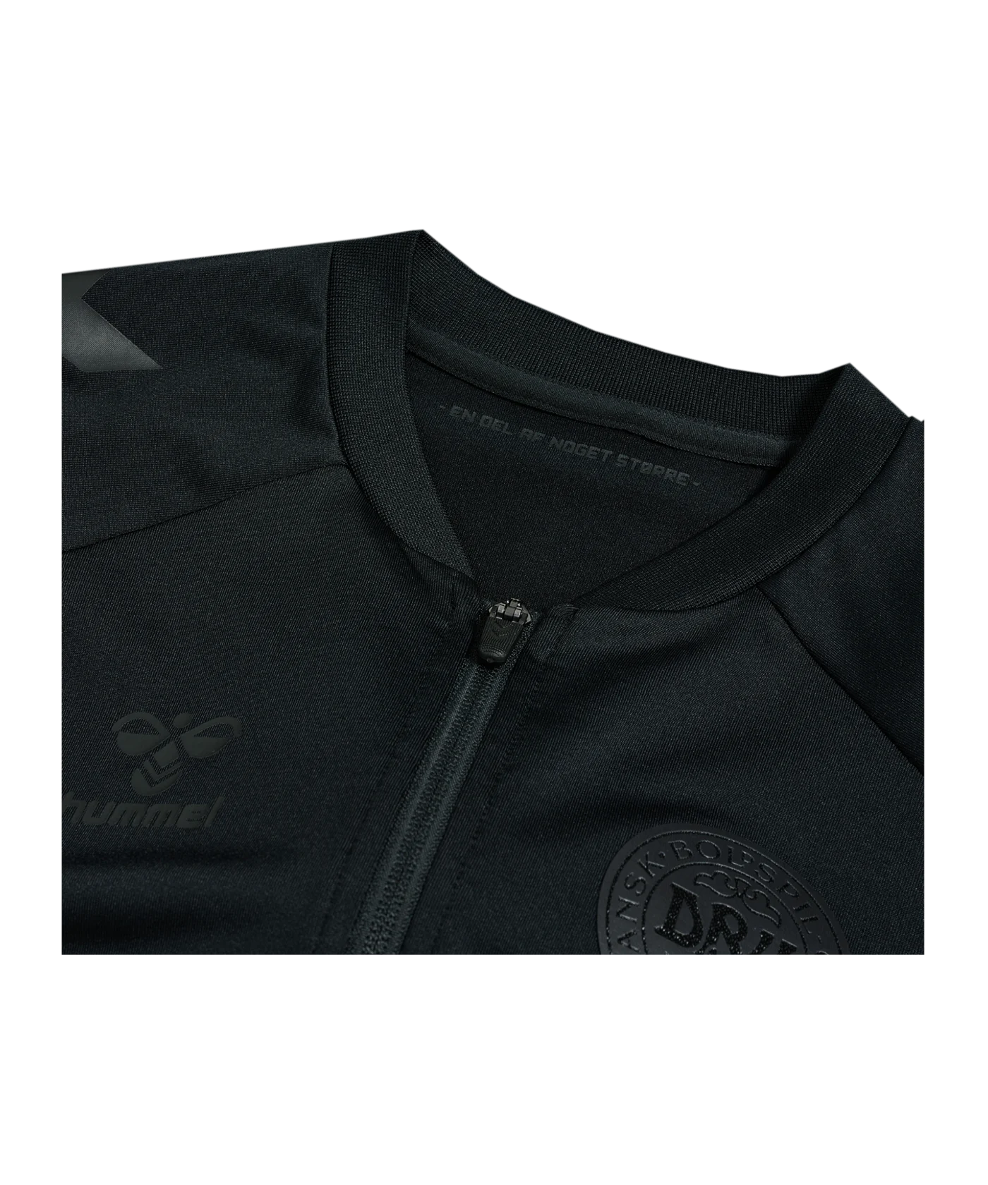 Hummel DBU Dänemark Line Up Jacke Kids Schwarz F2001