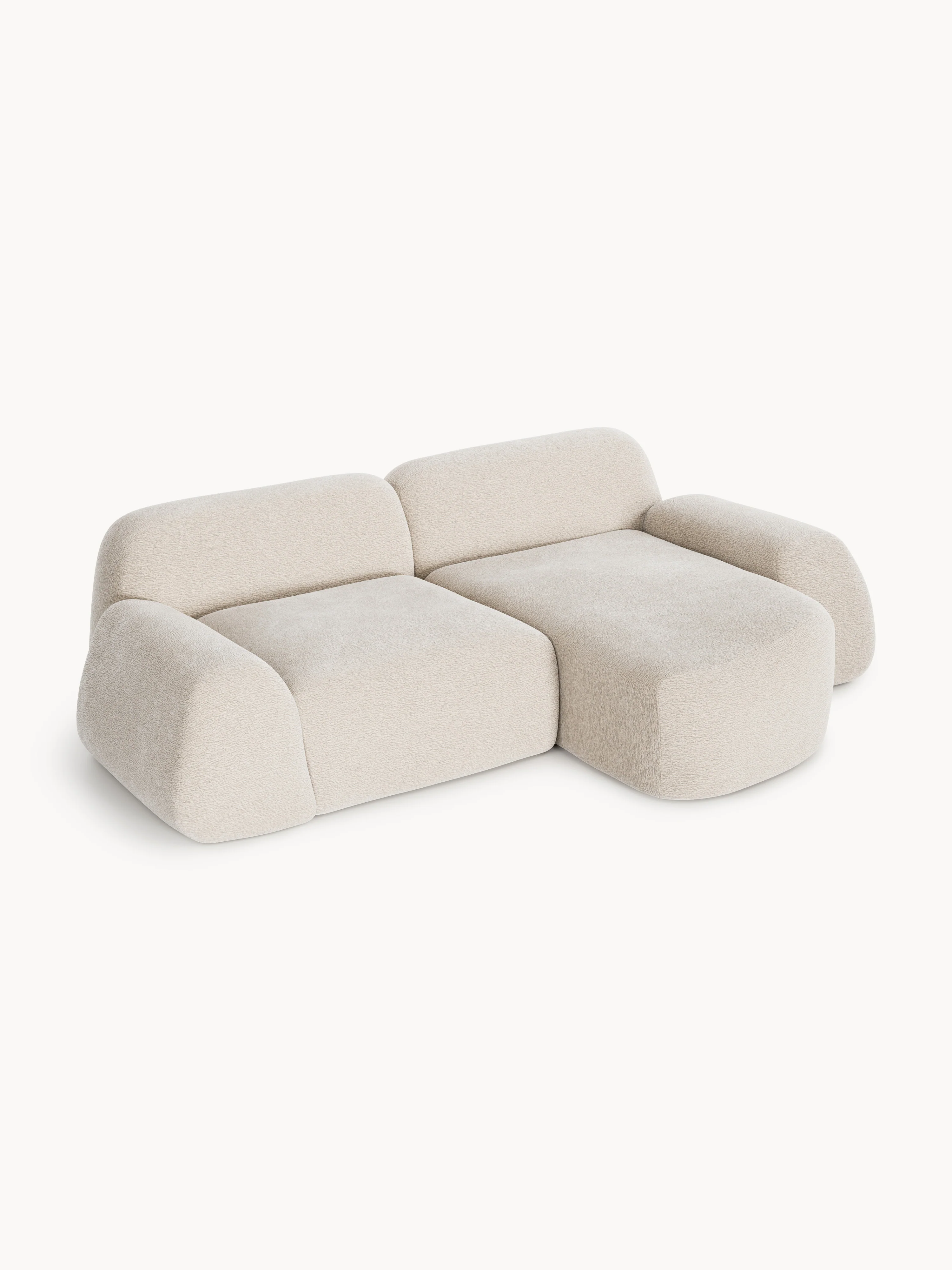 Modulaire hoekbank Wolke (3-zits)