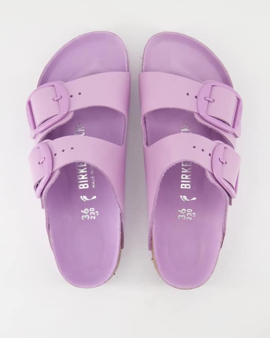 Birkenstock Arizona Big Buckle Pantoletten in Lila