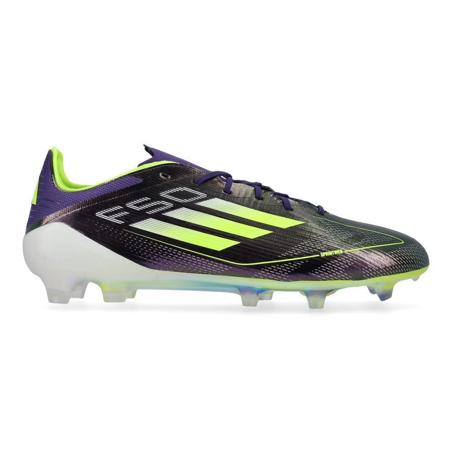 adidas F50 Elite FG Fast Reborn - Violet/Blanc/Lucid Lemon ÉDITION LIMITÉE