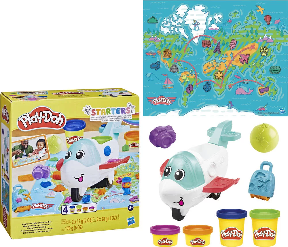 PLAY DOH -  MON AVION DES DECOUVERTES