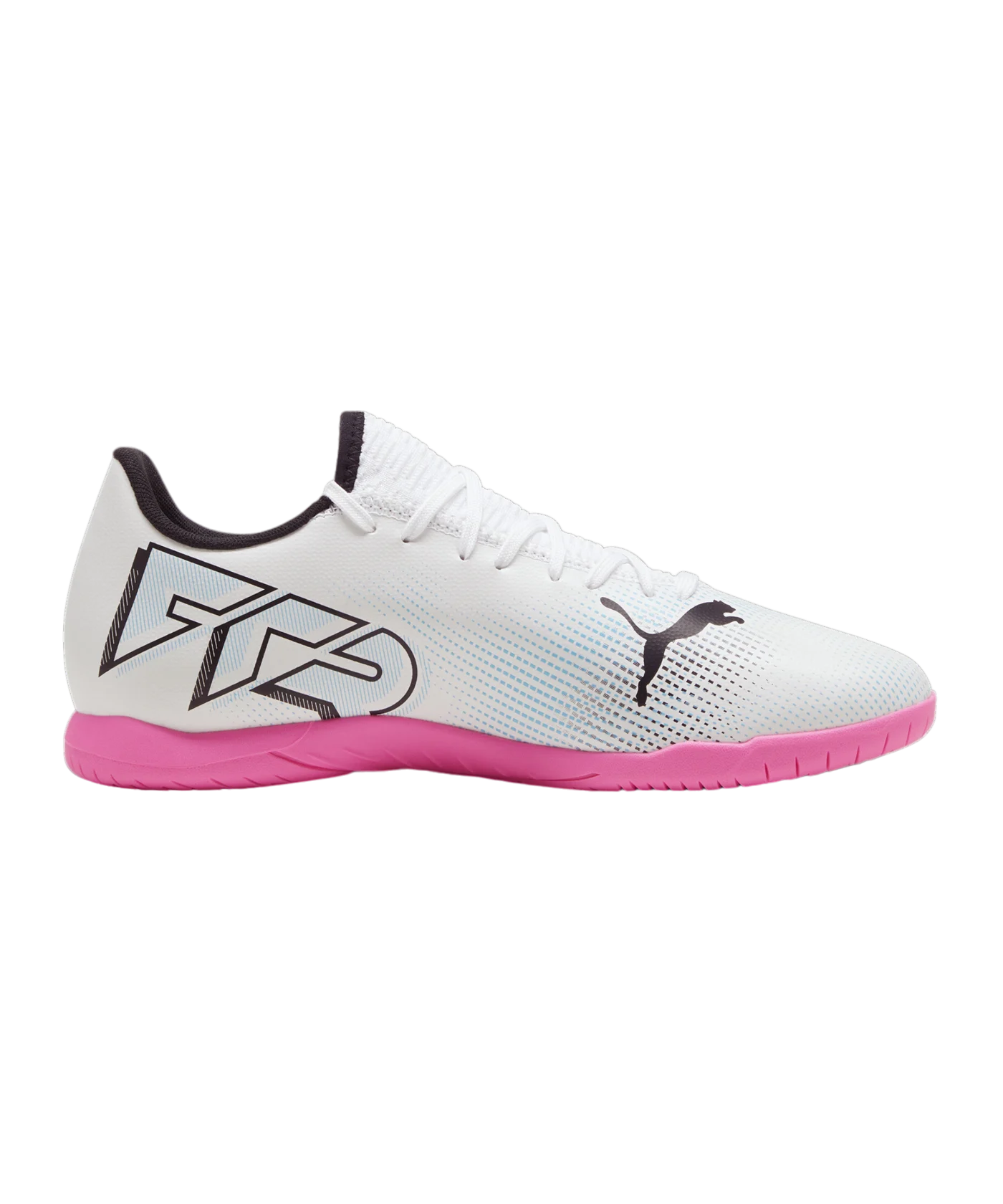 PUMA FUTURE 7 Play IT Halle Phenomenal Weiss Schwarz Pink F01