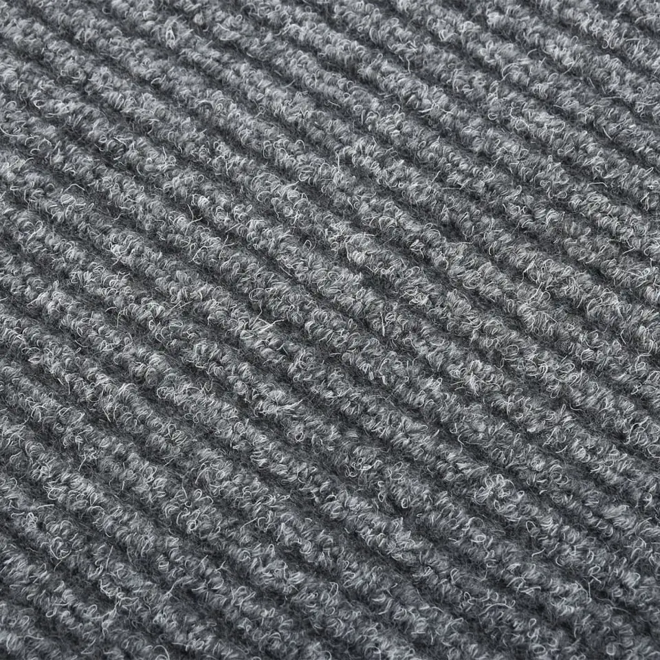 vidaXL - Vloerkleed - Grijs - Polypropyleen - 100 x 150 cm
