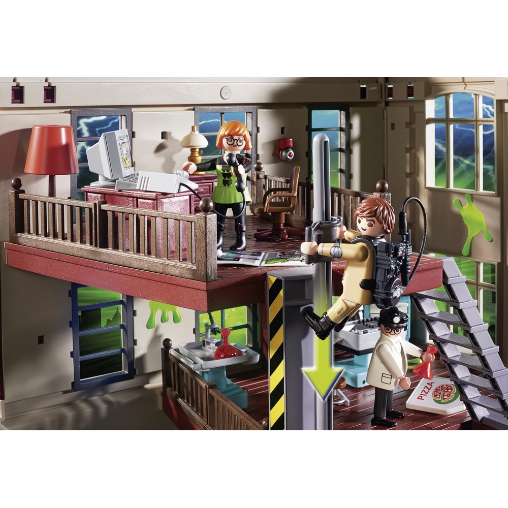 Playmobil 9219 Ghostbusters Feuerwehrzentrale