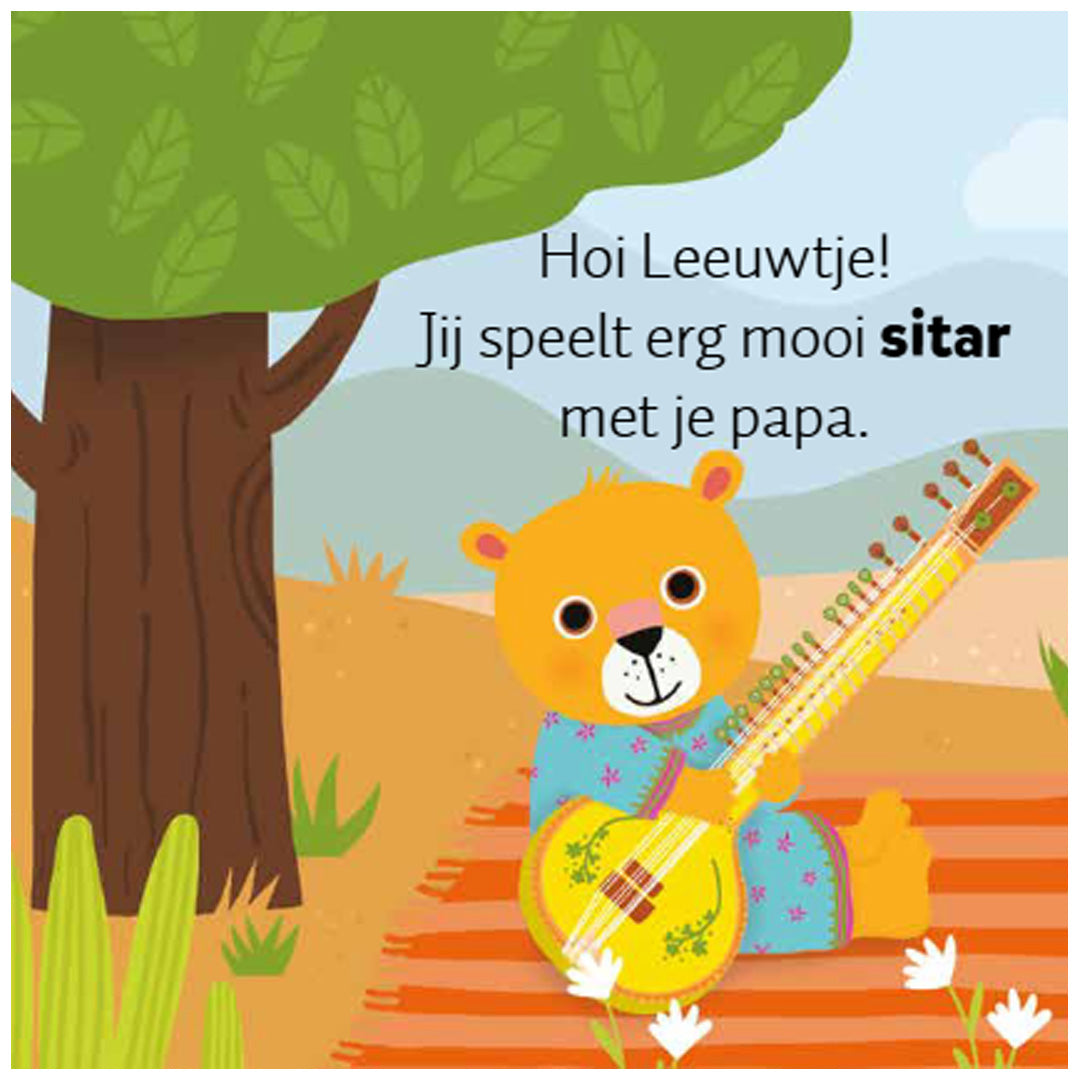 uitgeverij clavis geluidenboek nog meer muziekinstrumenten van overal