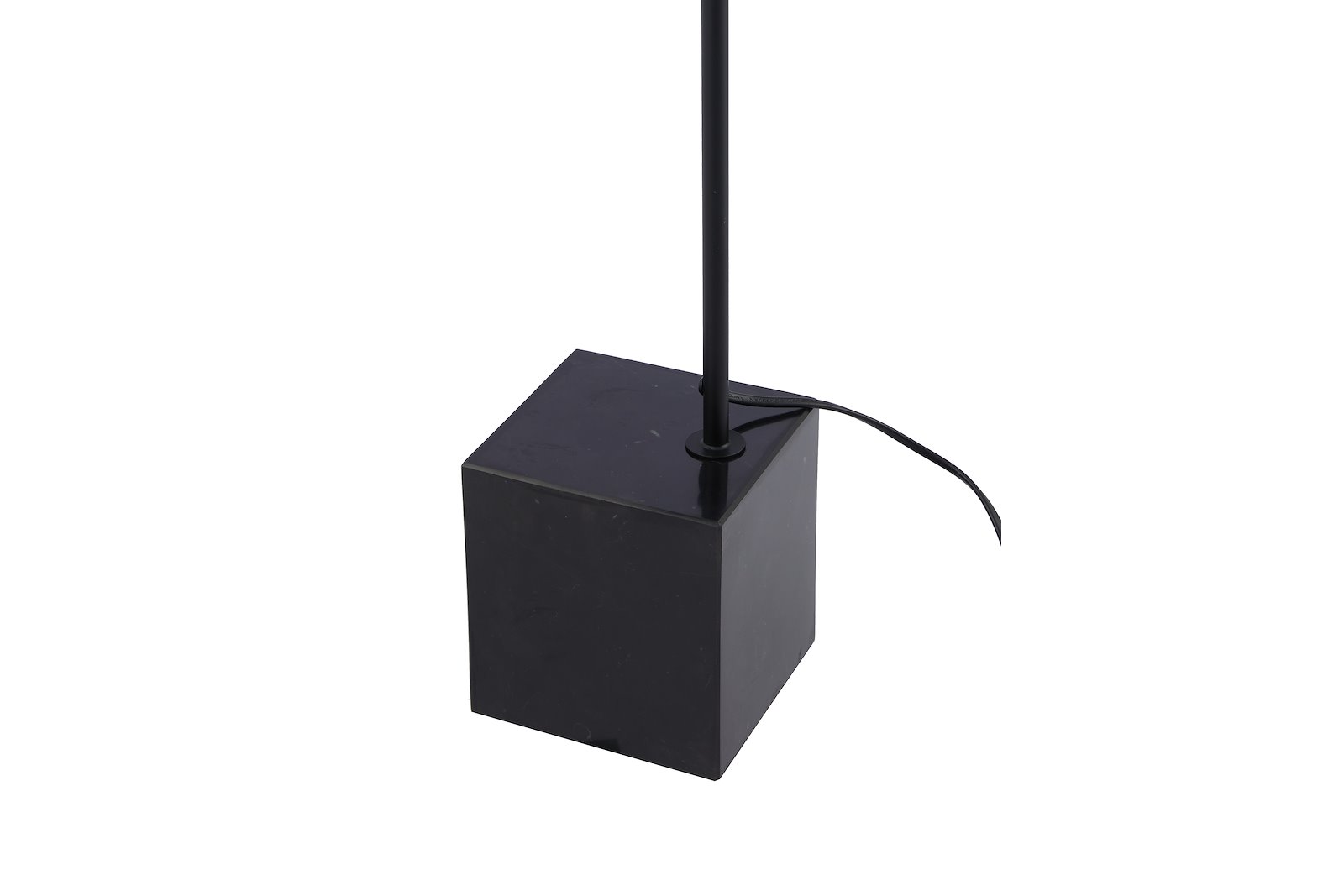 Valdisere bordlampe Sort med sort marmor fot E14, Max 28W