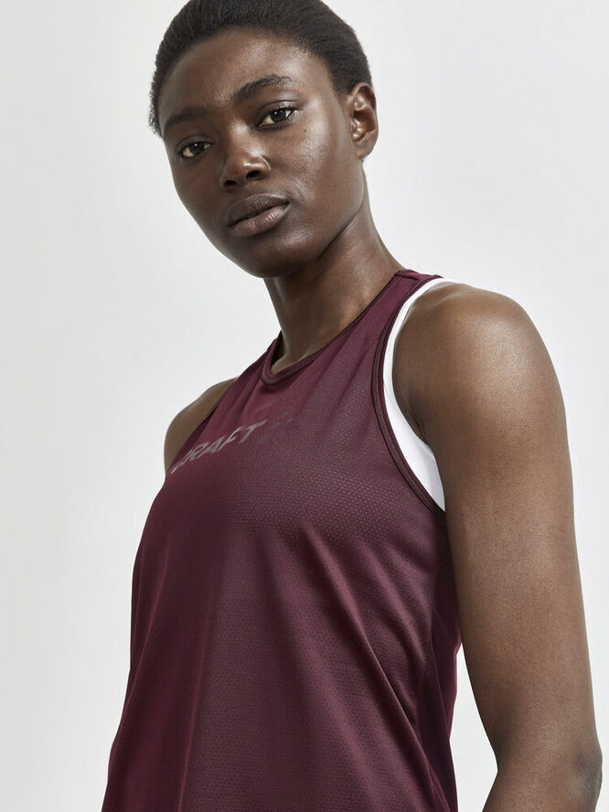 Craft Core Essence Mesh singlet Rød