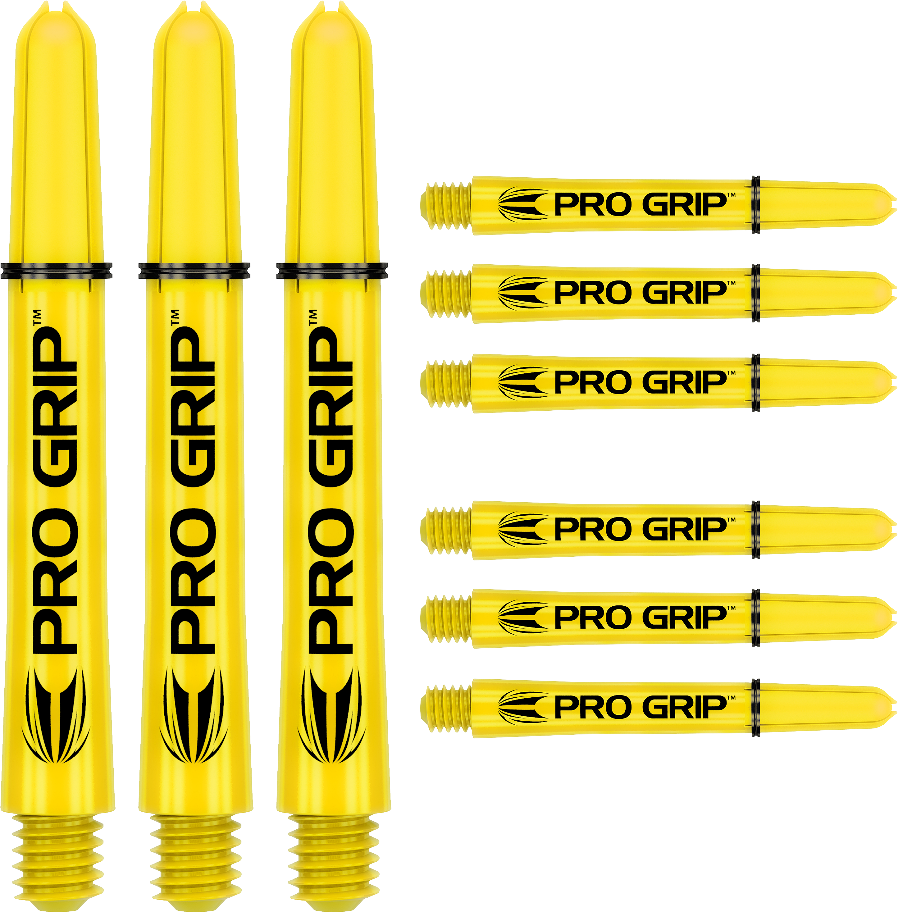 Target - Pro Grip Shaft 3er Set - Gelb