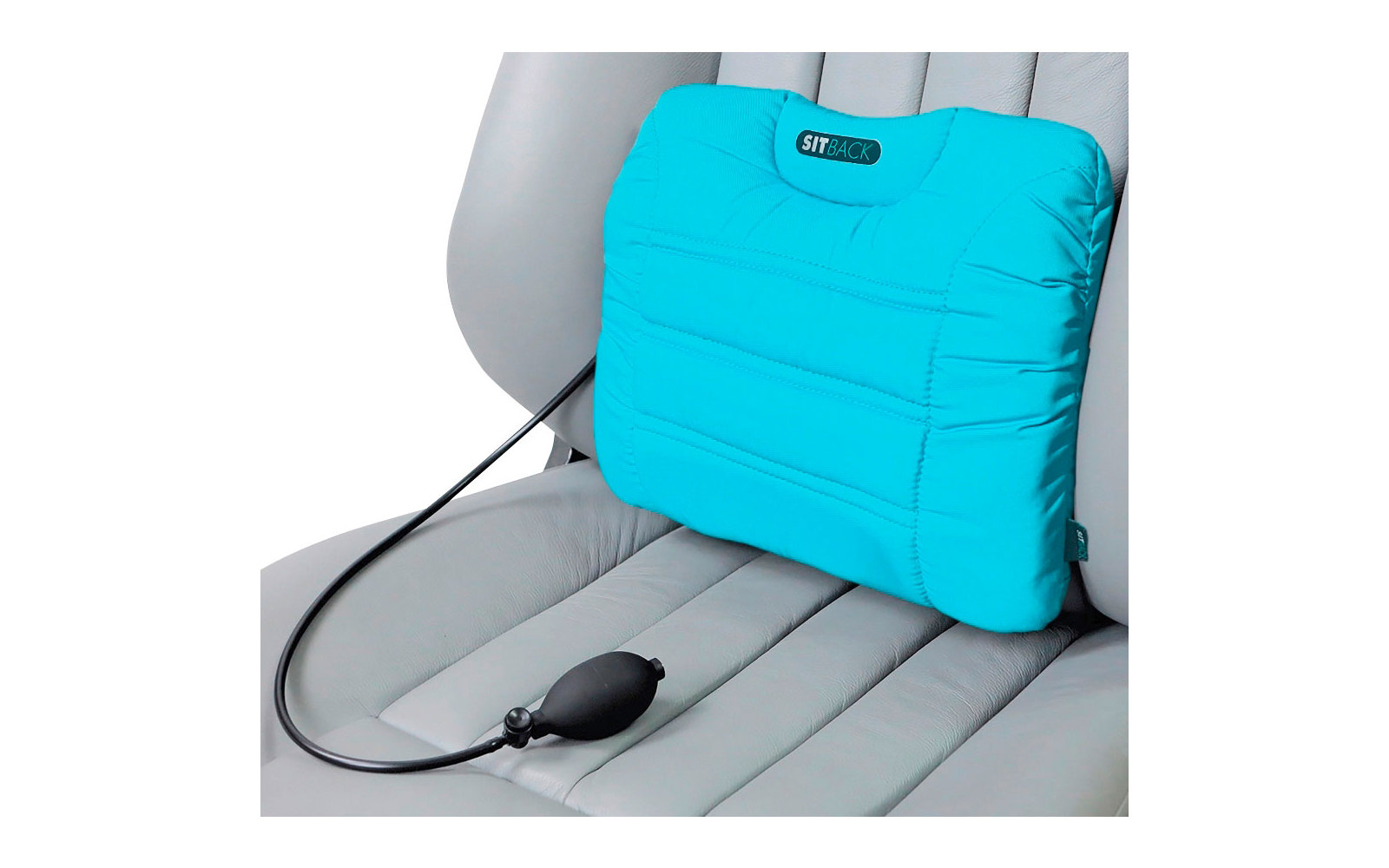 Sitback Air Living Fahrzeug Rückenkissen 31 x 26 cm Grau