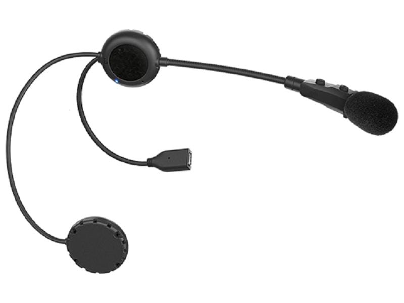 SENA Headset 3S Plus Boom Headset mit fixem Schwanenhalsmikro für Jethelme