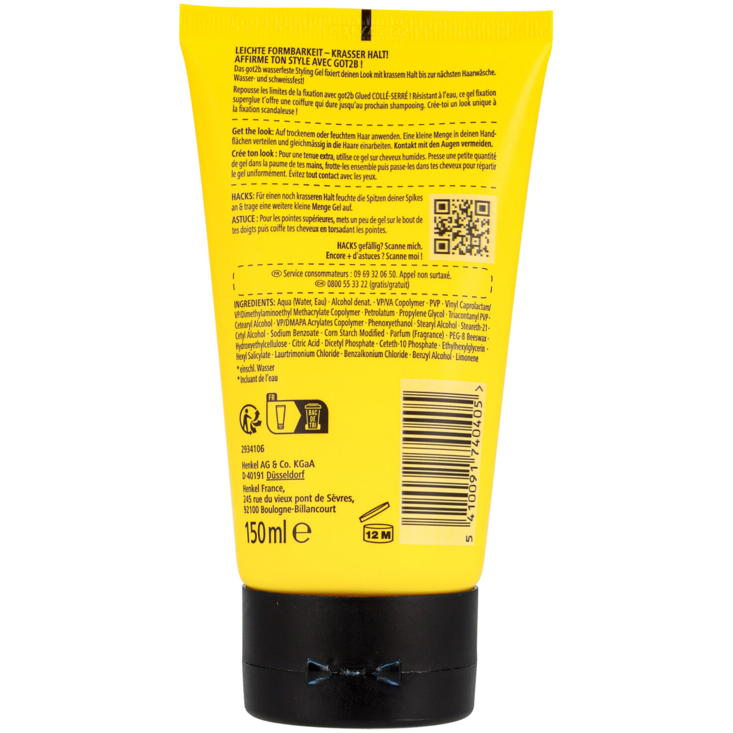 got2b Styling Gel Glued
