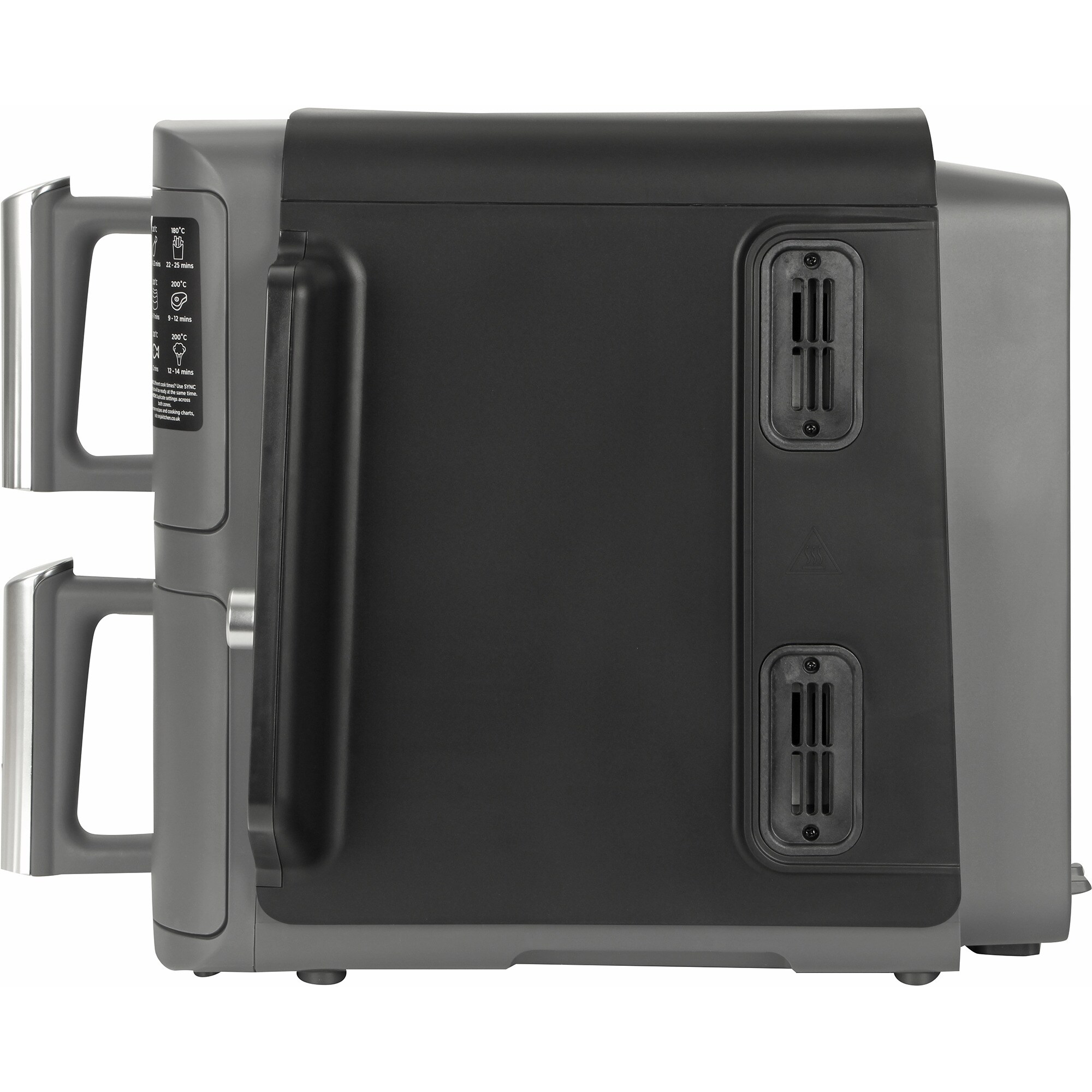Ninja Heißluftfritteuse Double Stack XL 2-Ebenen Heißluftfritteuse SL400EU
