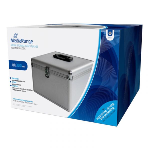 Mediarange Caixa para Discos Oticos 300 Dis - BOX76