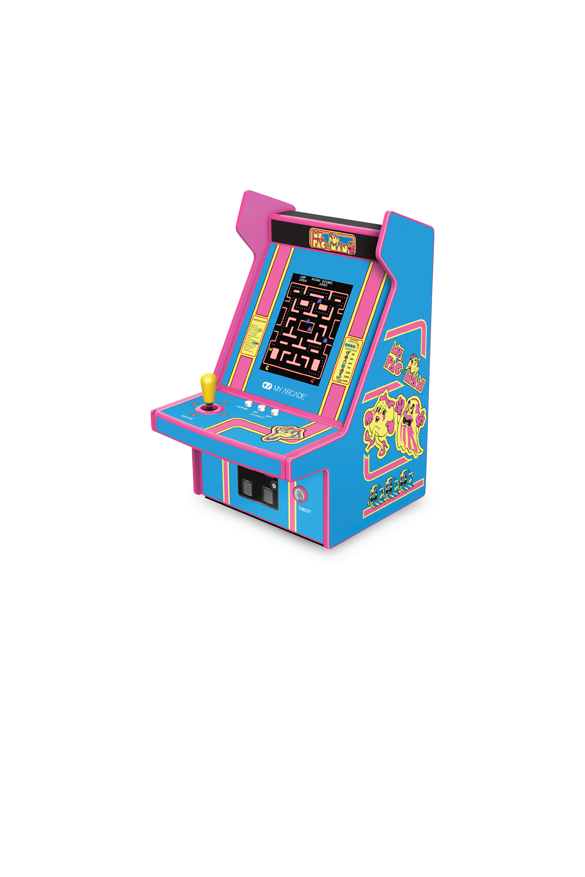 MY ARCADE Jeu Micro Player MyArcade MISS PACMAN (100 JEUX) Multicolore