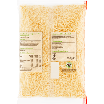 Jumbo Geraspte Kaas Jong 48+ Voordeelverpakking 300 g