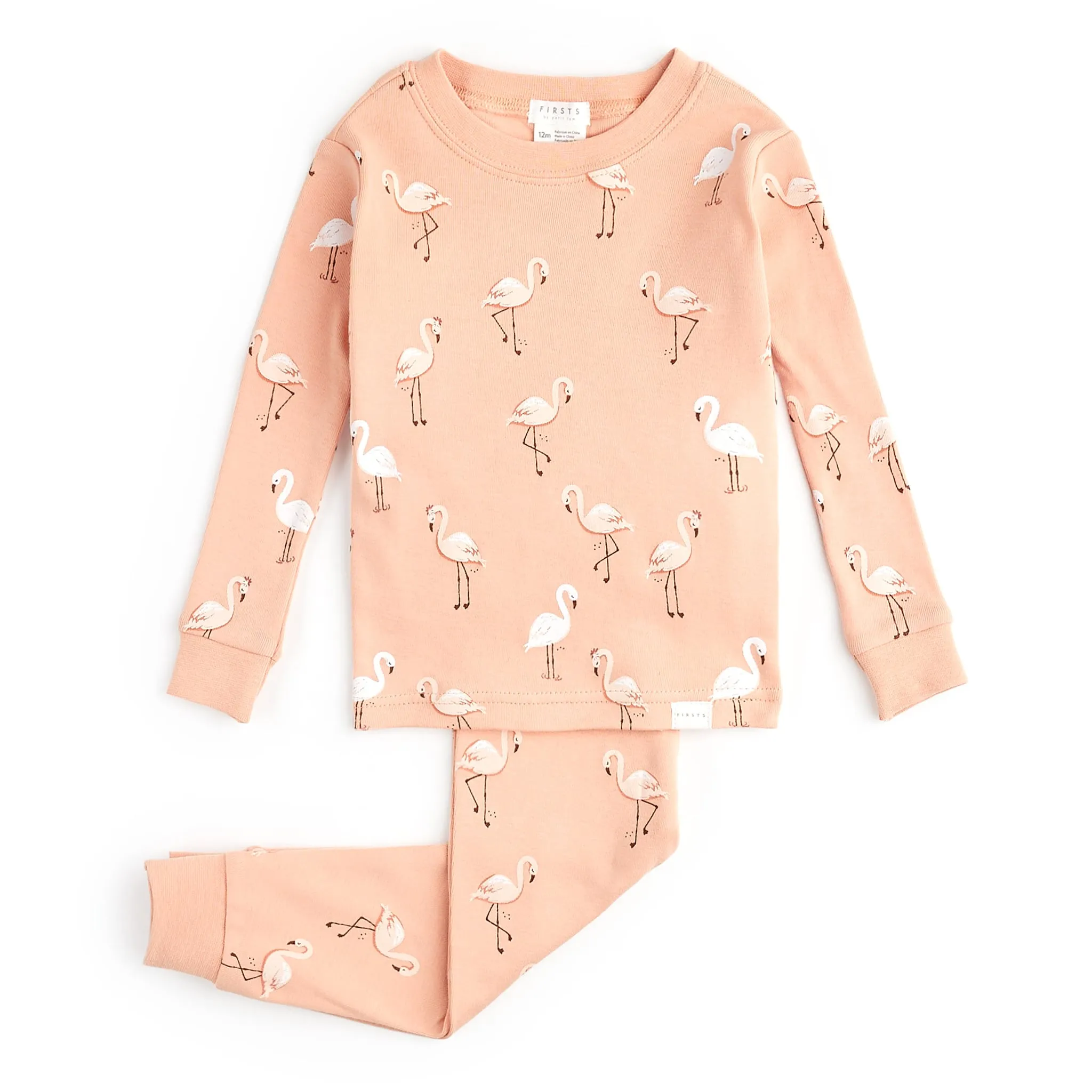 Firsts par Petit Lem Pyjama 2 Pièces Flamant 12-24mois