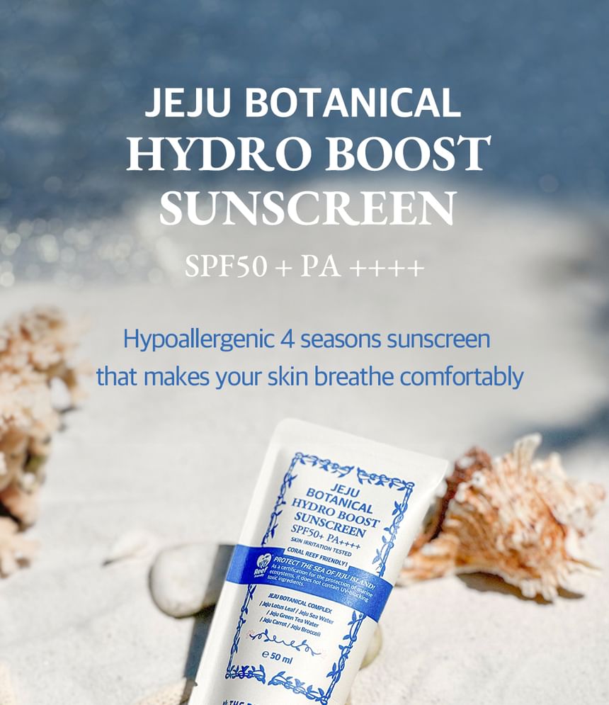 DE ZUIVERE LOTUS - Jeju Botanical Hydro Boost Zonnebrandcrème