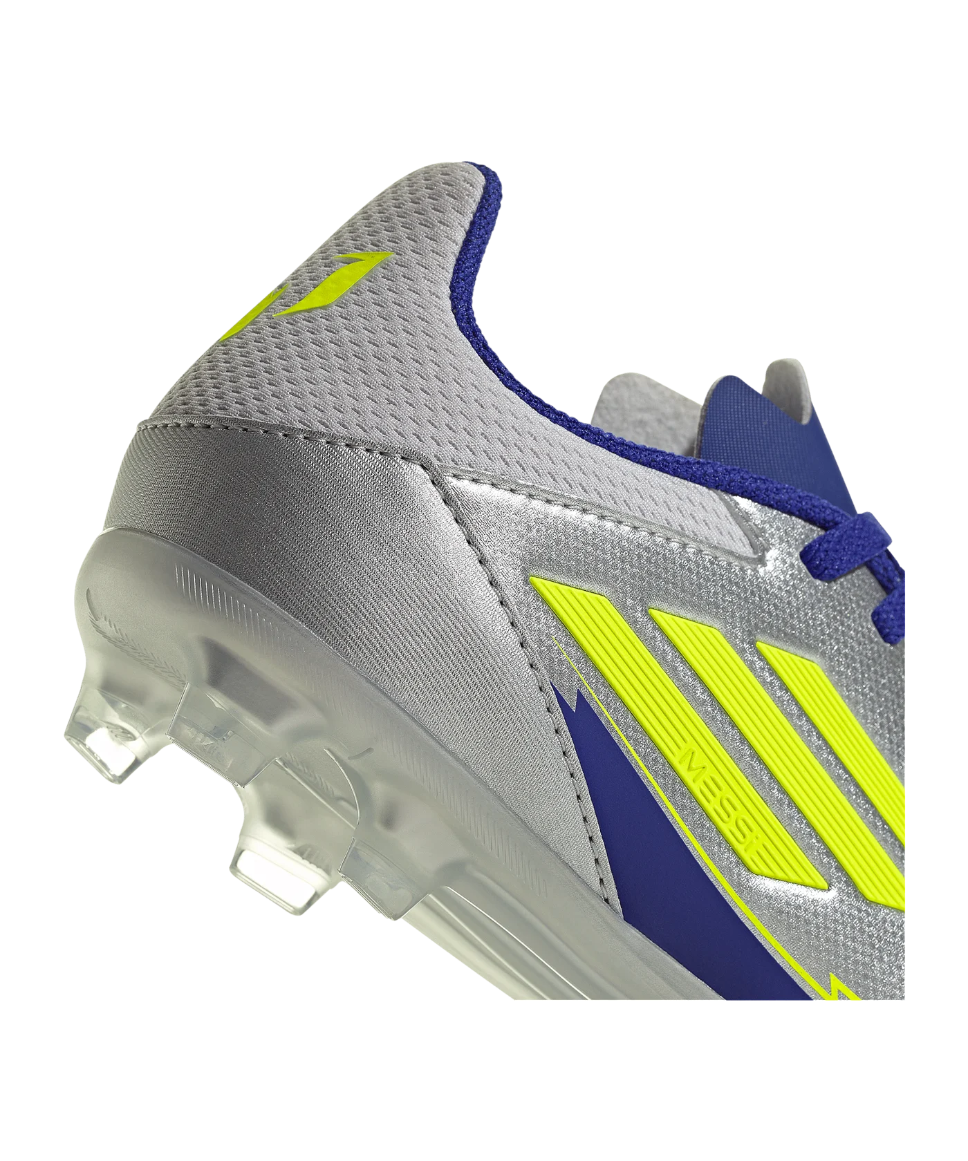 adidas F50 League FG Messi Kids Silber