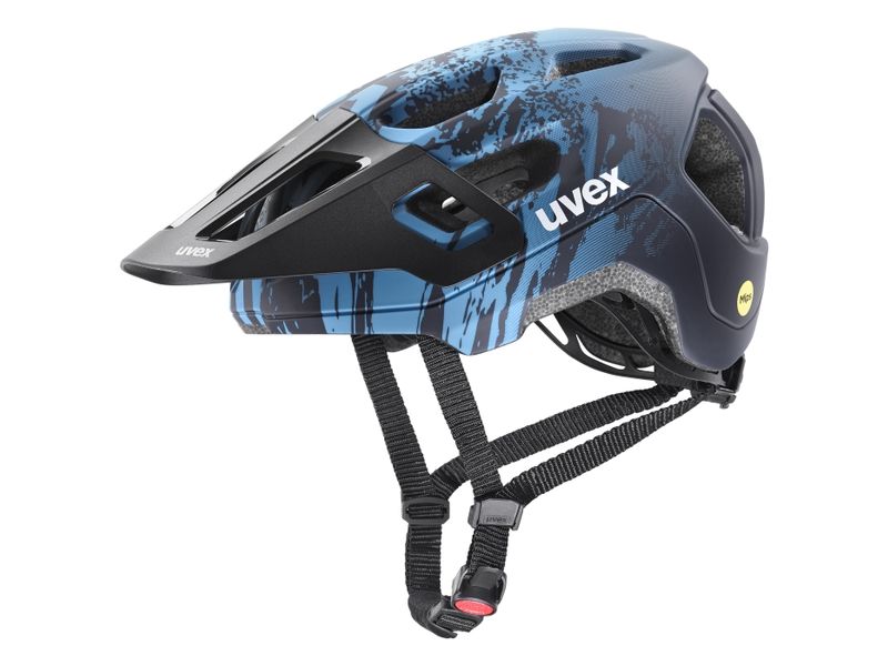 uvex Helm React Jr. MIPS Azure Deep Space Mat, 52 - 56 Velohelm