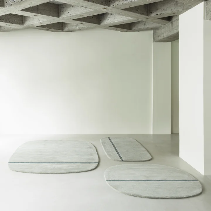 Normann Copenhagen - Oona Teppich, 175 x 240 cm, grau