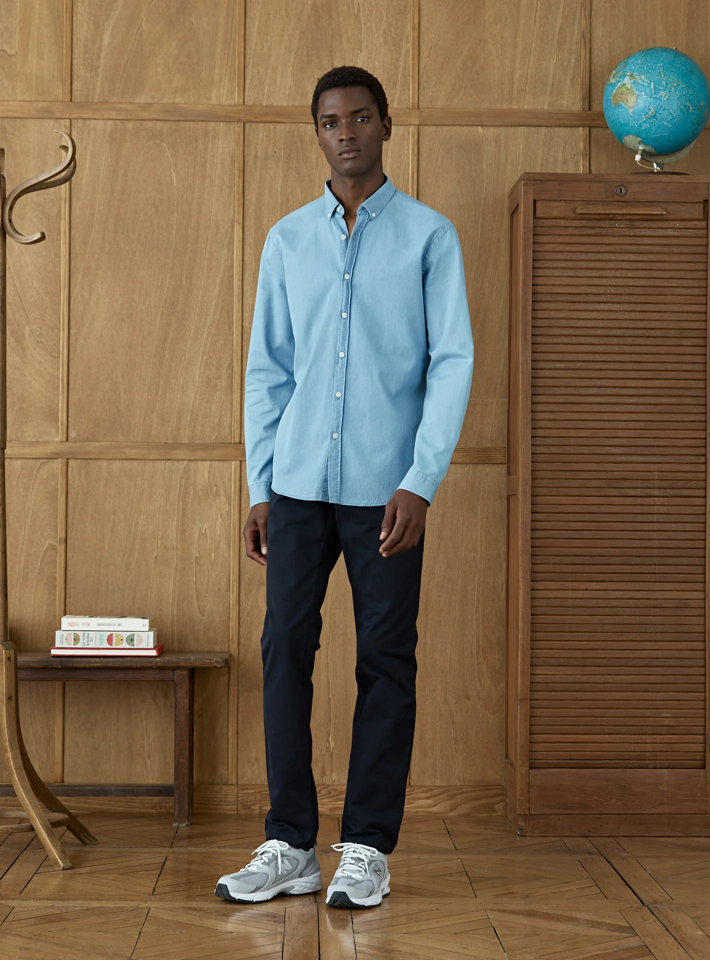 Chemise College Denim