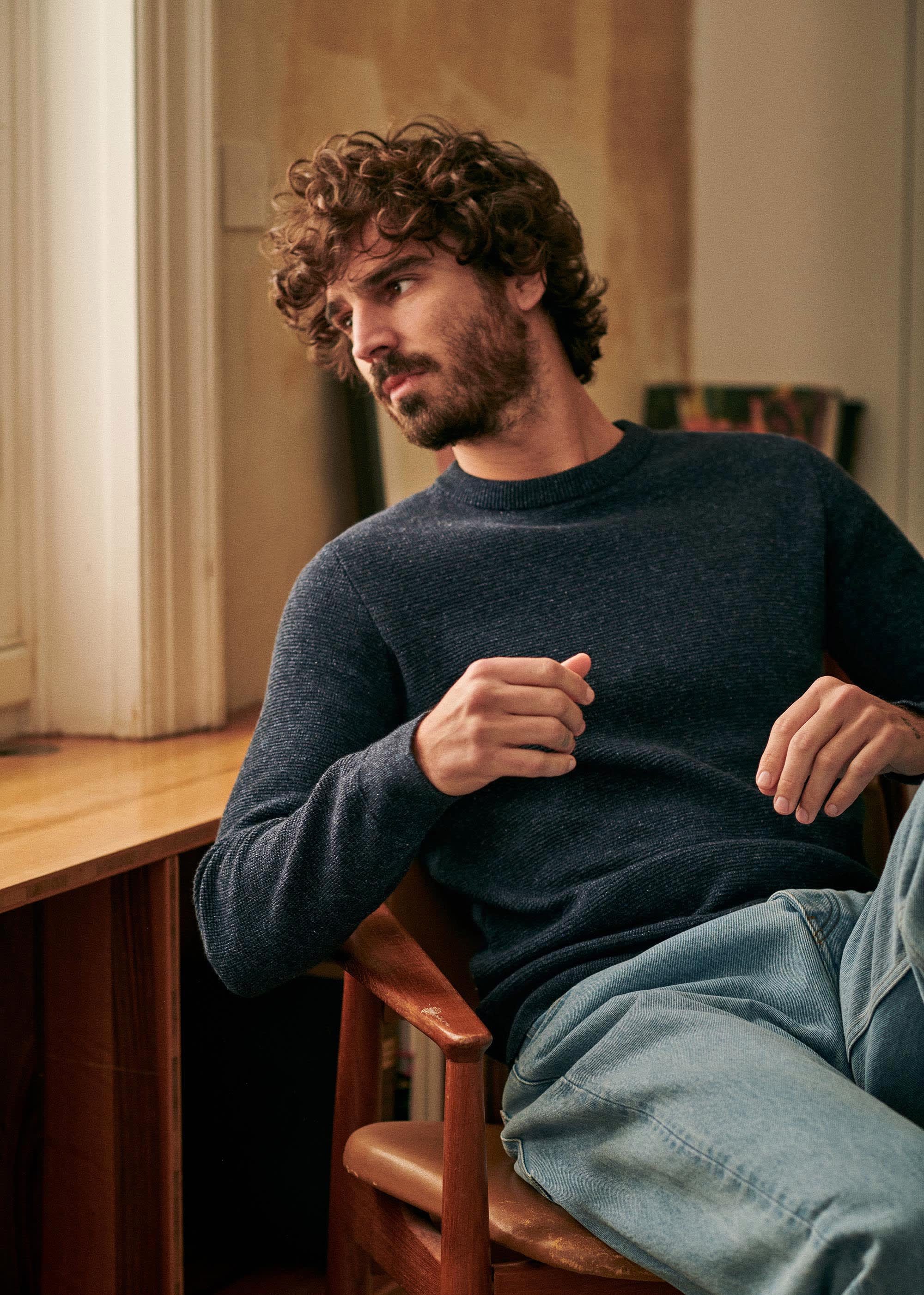 Pull Harry - Denim - E-SHOP/MAILLE 5905513
