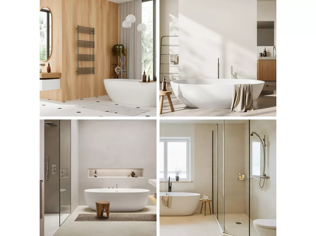 Auralum max Siphon lavabo design universel,tuyau d'évacuation normalisé 1 1/4