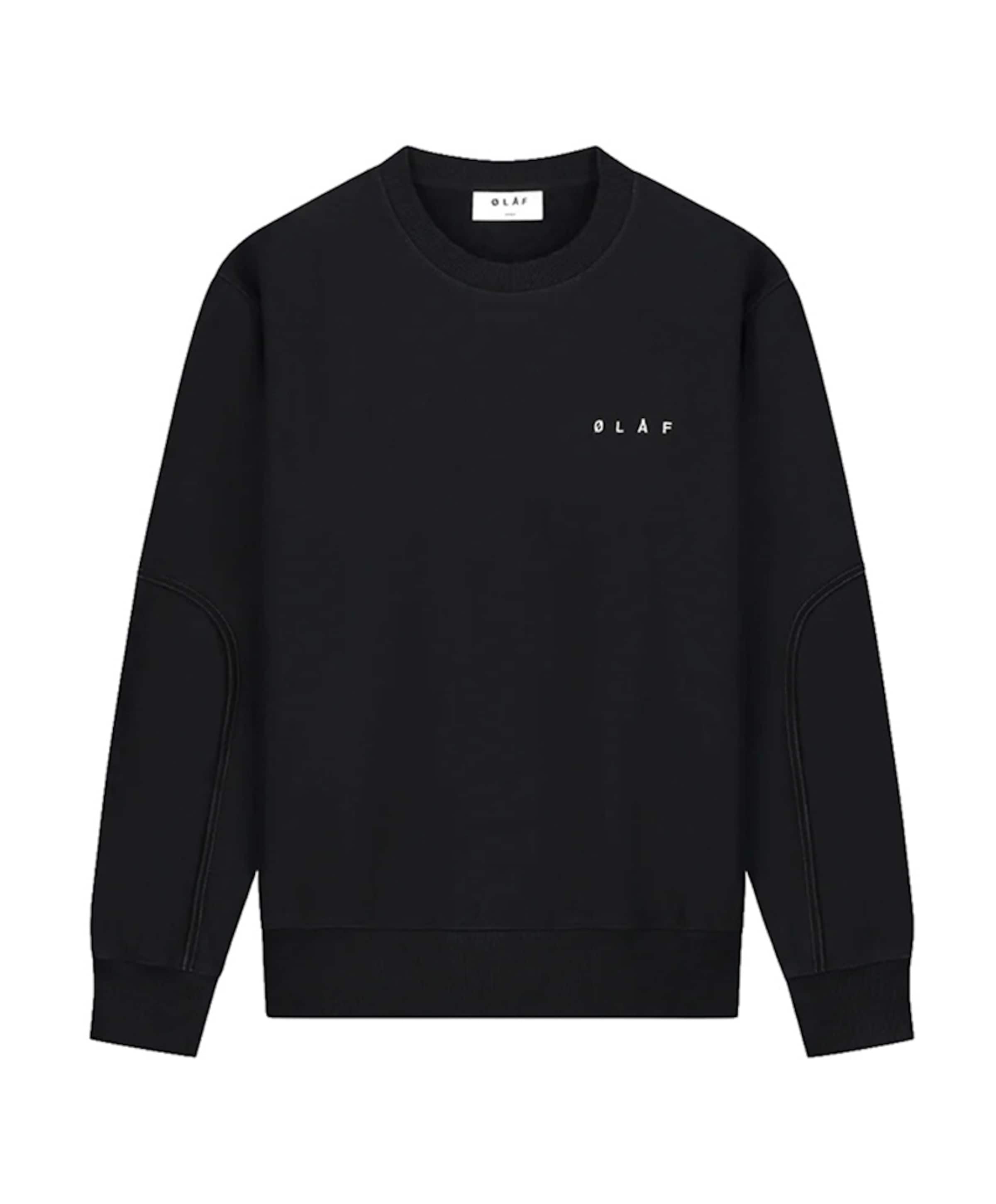 Olaf Heren sweater zwart