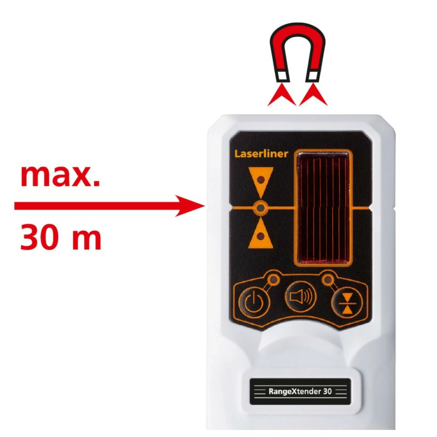 Laserliner SmartLine-Laser 360° Set Kruislijnlaser incl. statief en ontvanger in tas - rood - 2 lijnen - 30m
