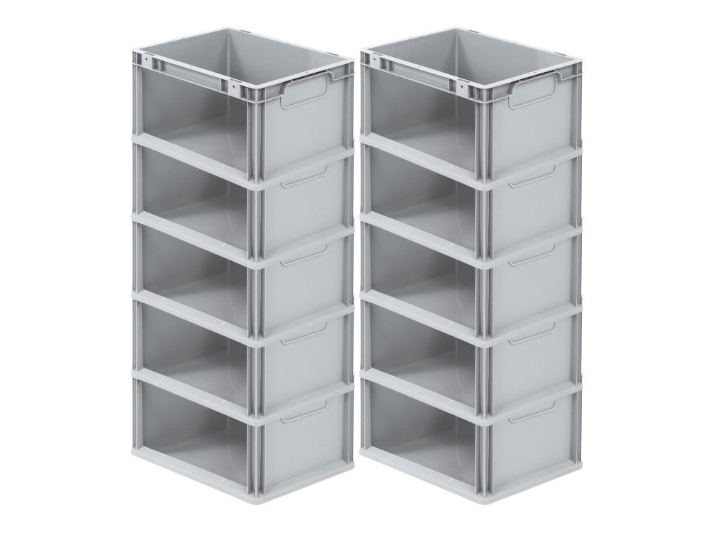 PROREGAL Eurobox NextGen Store HxBxD 22 x 30 x 40 cm 20 liter zijwaarts open Euro container transportbox