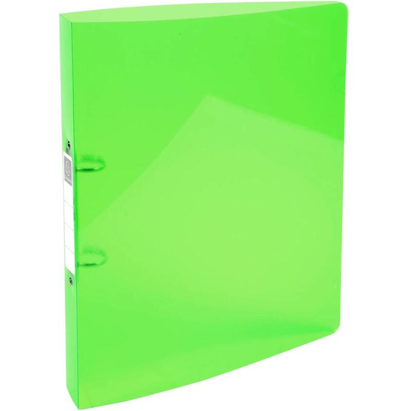 Classeur 2 anneaux plastifié Exacompta Iderama  A4 - Dos 3 cm couleurs assorties