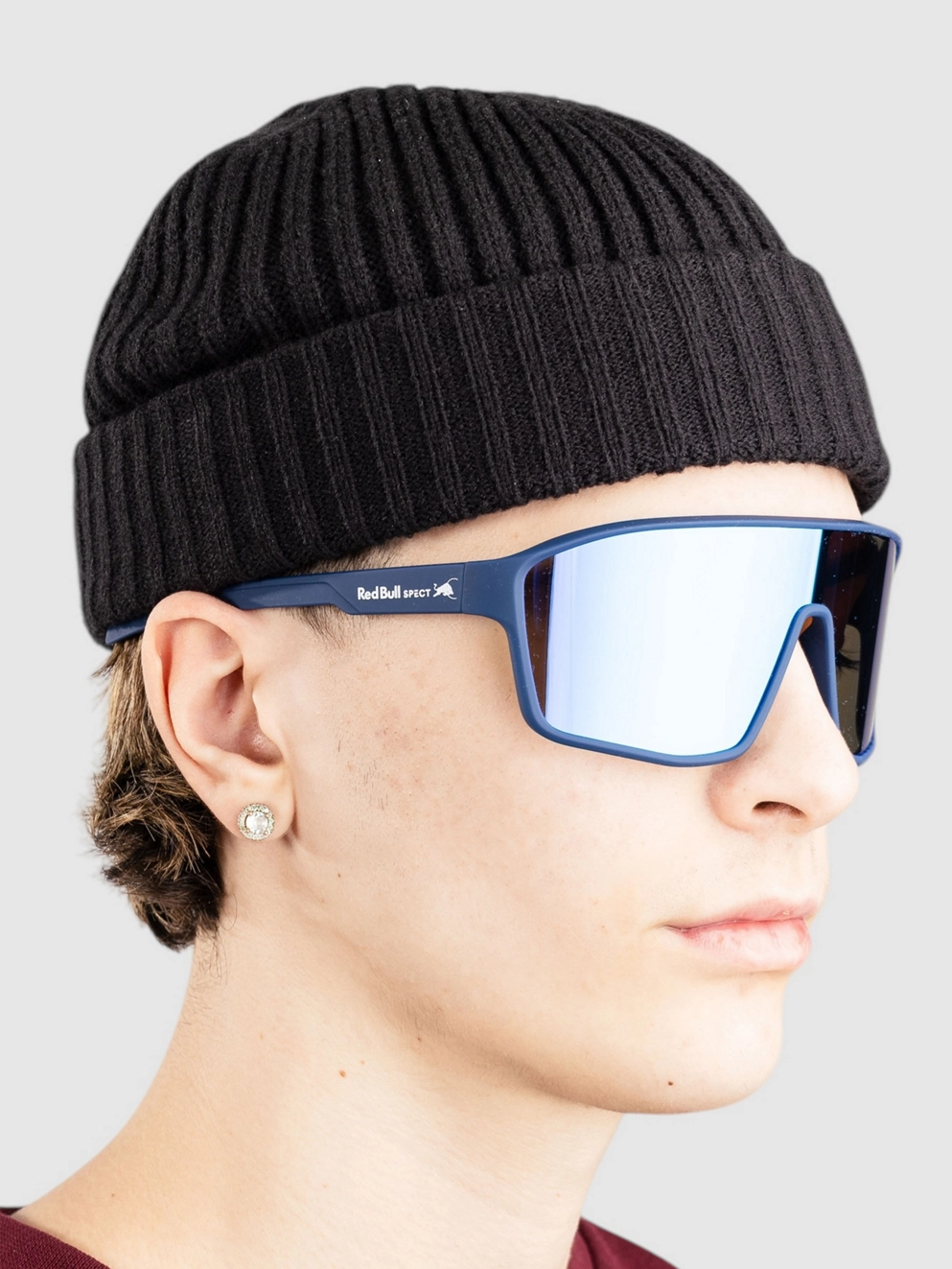 Red Bull SPECT Eyewear DAFT-004 Blue Sunglasses smoke with blue mirror