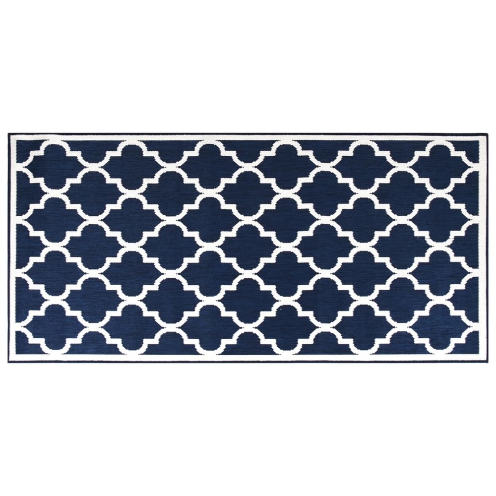 Tapis d'extérieur 80x150 cm design réversible