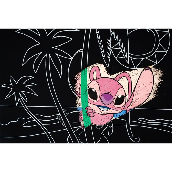 Disney Stitch - 2 Kratzposter - ca. 26 x 19,5 cm
