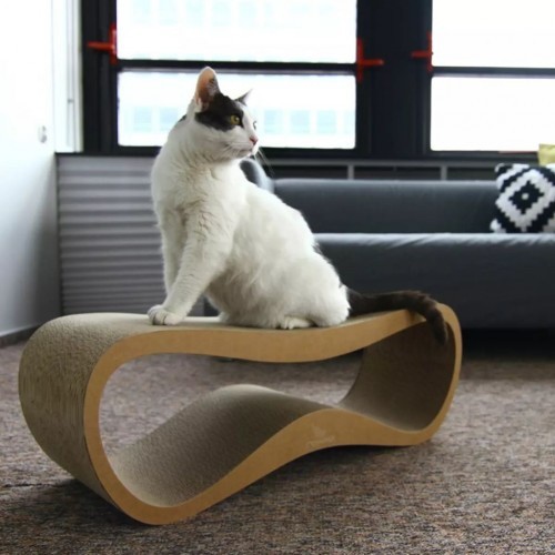Arranhador de gato Lui, cor natural