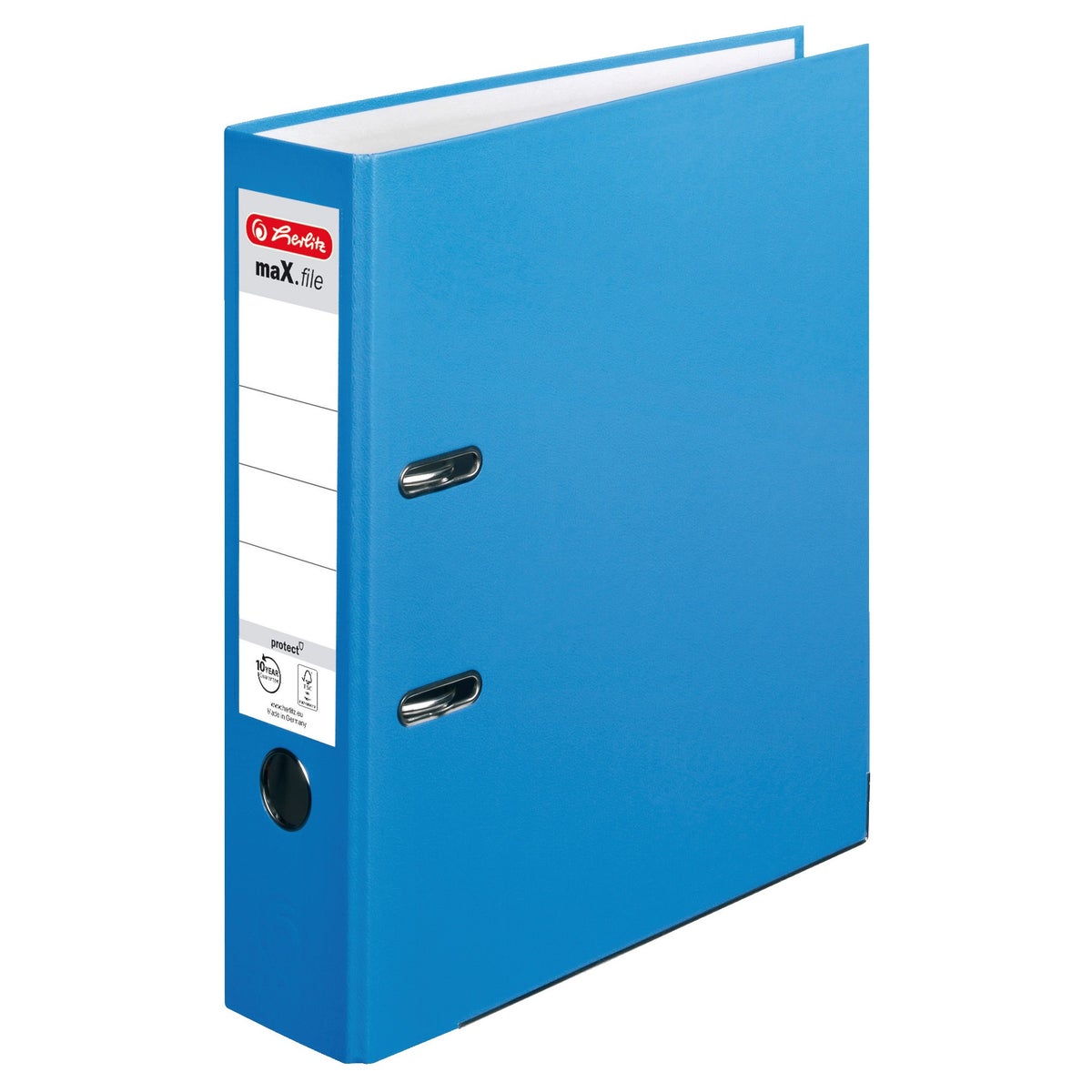 Herlitz folder maX.file protect A4 8cm acqua