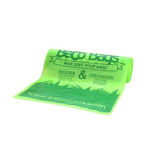 Dispensador de sacos plásticos ecológico com aroma natural.