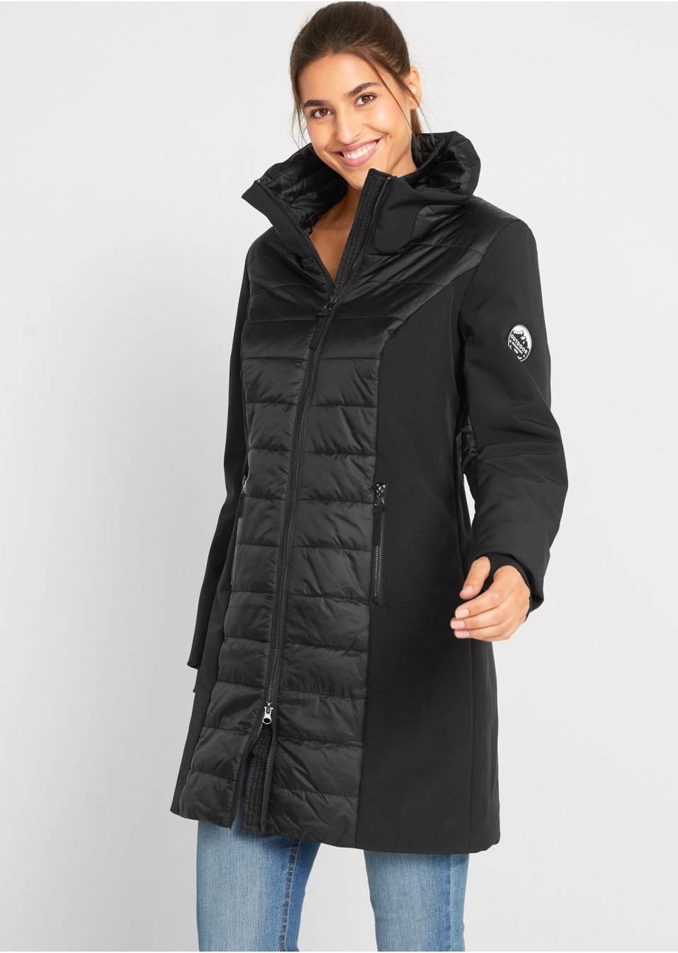Veste longue outdoor imperméable