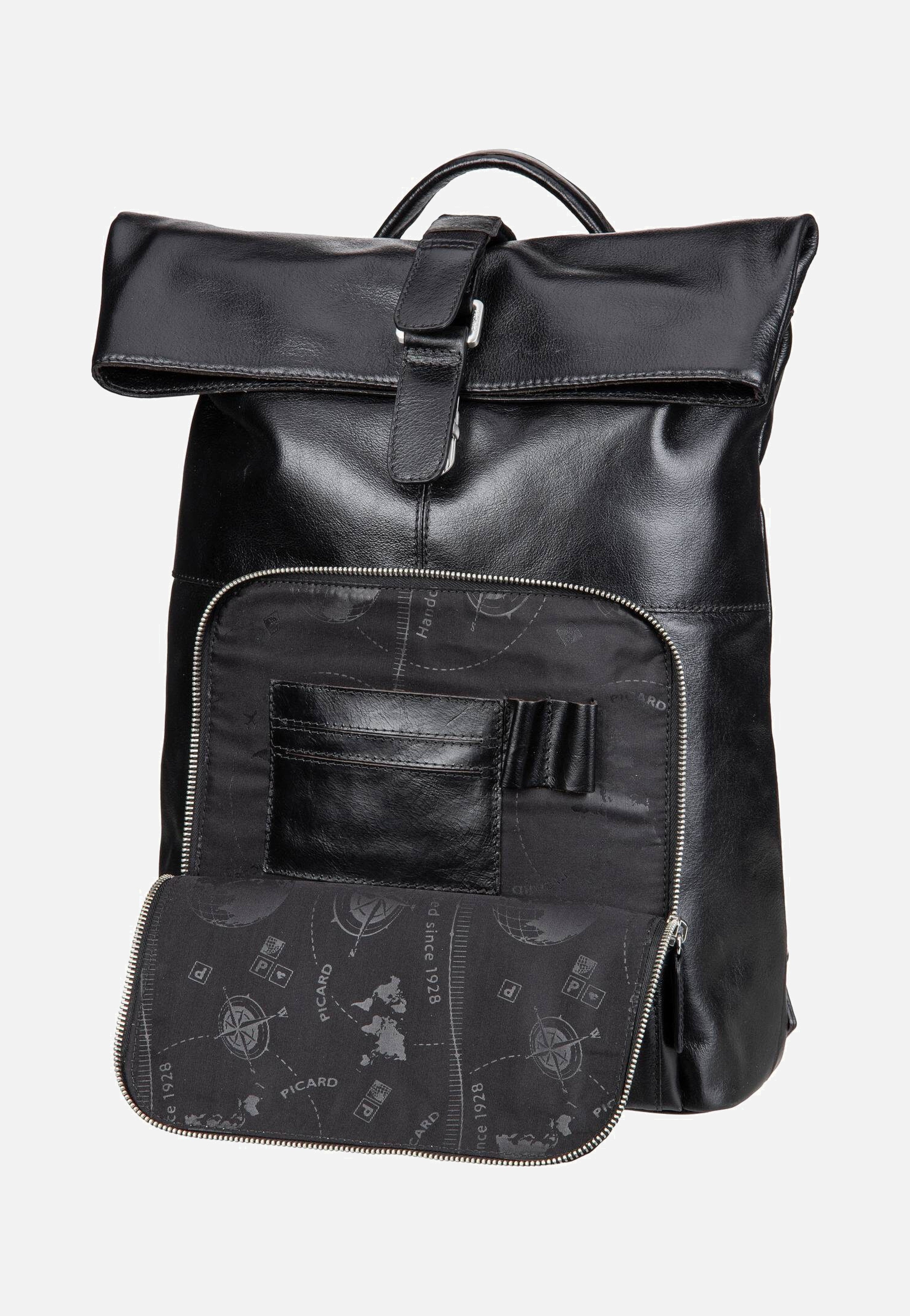 Buddy 5667 Schwarz - Rolltop Rucksack
