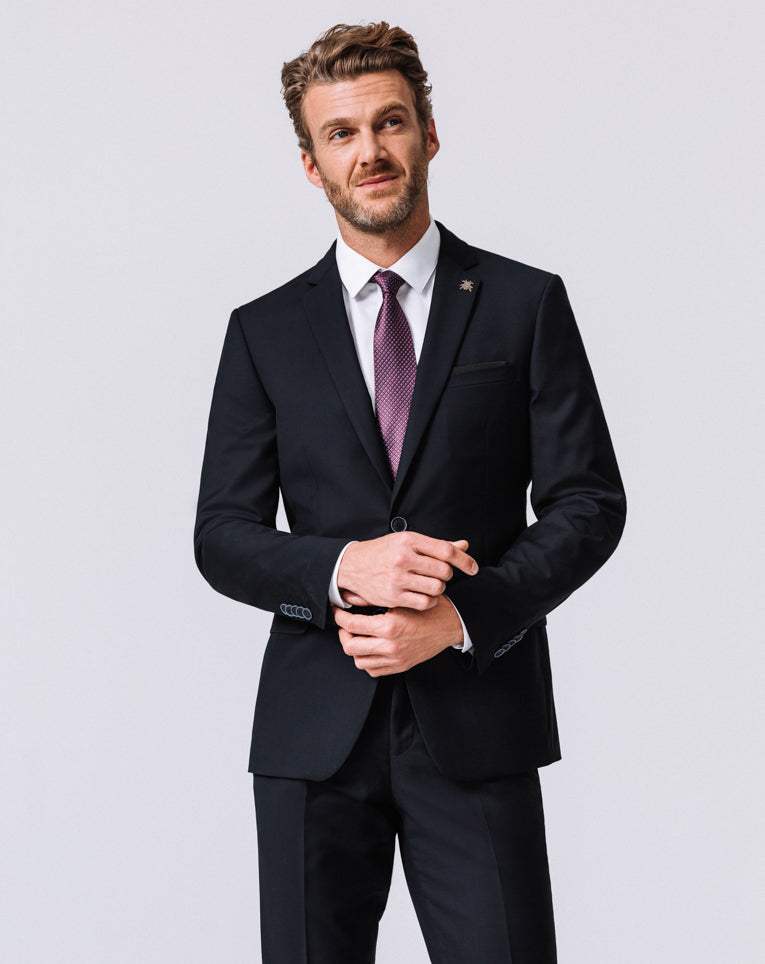 Veste ville 2 boutons navy 